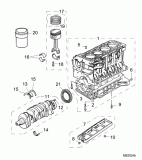 R200 25 1.4L Motor aksamı