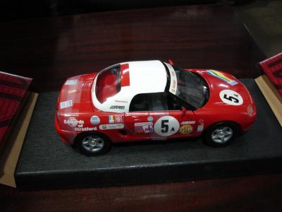 Mgf Closed Top - Rover Team Spirit. CORGI