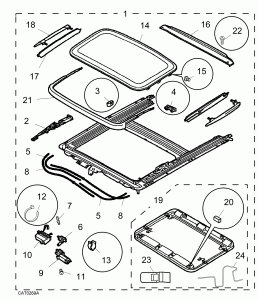 Rover 200 25 Sunroof Parça Dağılımı